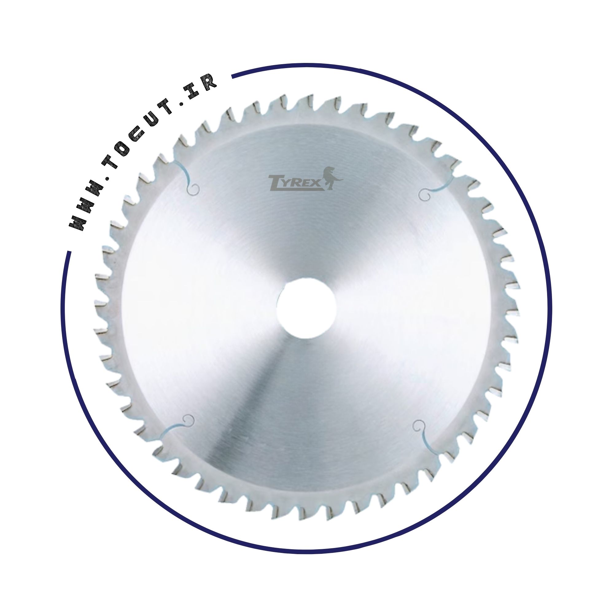 تیغ اره دیسکی الماسه MDF بر TYREX سایز 30*2.8*230 دندانه 64